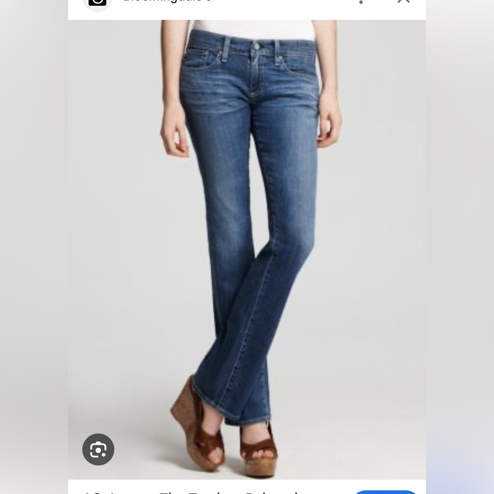 AG Adriano Goldschmidt The Tomboy Relaxed Straight Jeans